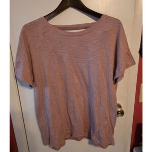 Cotton Bleu Women's Size Medium T Shirt  Rosy Pink